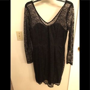 Short black cocktail dress